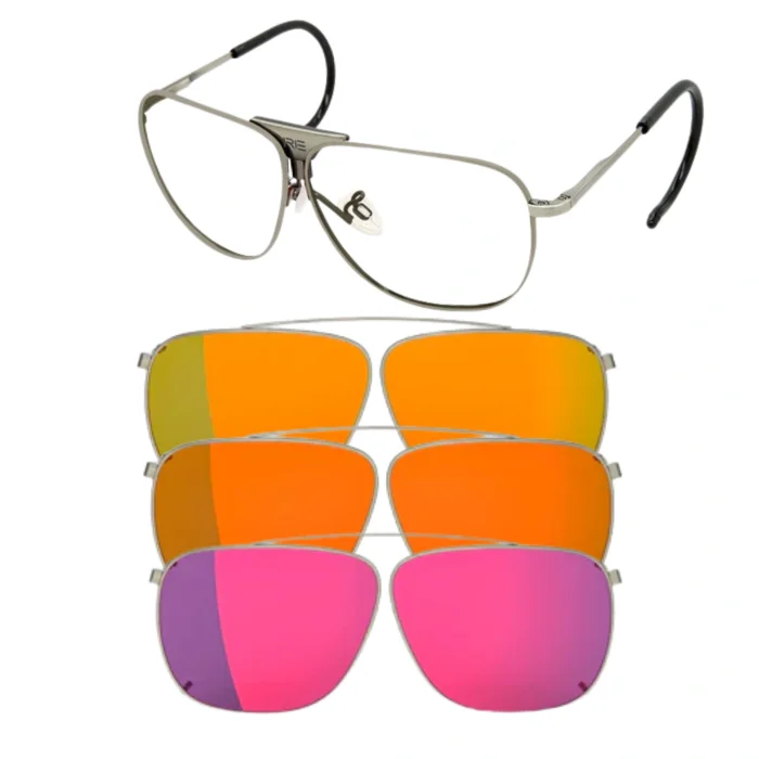 Okulary Ochronne RE RANGER Sporter C170 - Medium Yellow, Pewter Orange, Dark Purple